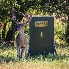 Texas Hunter 300 lb. Hide-A-Way Stand and Fill Deer Feeder