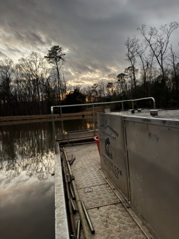 AES electrofishing boat