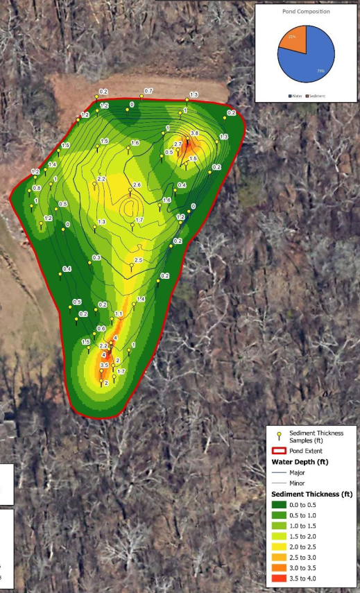Pro sediment map