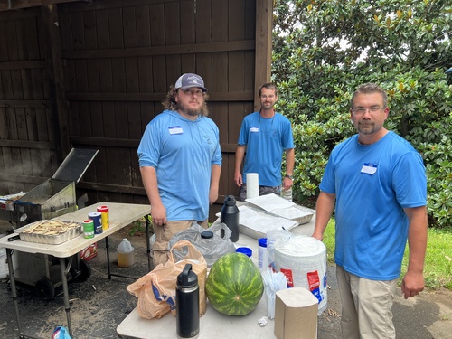Company Fish Fry with Goshen Valley 2025 Preparing Food For Company Fish Fry